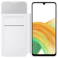 Etui i futerały do telefonów - Samsung Etui S View Wallet Cover do Galaxy A33 5G Biały - miniaturka - grafika 1