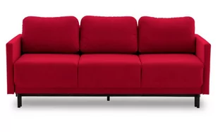 Kanapa rozkładana do salonu, Laya, 208x96x89 cm, czerwony - Sofy i kanapy - miniaturka - grafika 1