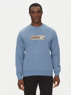 Quiksilver Bluza EQYFT05055 Niebieski Regular Fit - Bluzy męskie - miniaturka - grafika 1