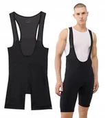 Spodenki męskie - 4F KRÓTKIE MĘSKIE LEGINSY ROWEROWE Z ŻELOWĄ WKŁADKĄ Z SZELKAMI roz L - miniaturka - grafika 1