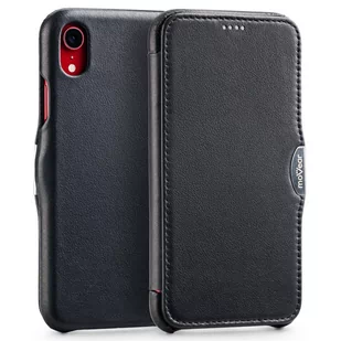 moVear moVear stylowe etui do Apple iPhone Xr | Skóra Nappa AIPXRS0CIBKNBK - Etui i futerały do telefonów - miniaturka - grafika 1