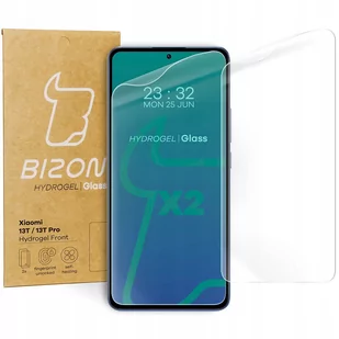 Folia hydrożelowa na ekran Bizon Glass Hydrogel Front do Xiaomi 13T / 13T Pro, 2 sztuki - Folie ochronne do telefonów - miniaturka - grafika 1