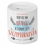 Skarbonki - Skarbonka Dla Szczypiornisty na Urodziny Prezent z Nadrukiem ze Zdjęciem - miniaturka - grafika 1