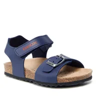 Sandały damskie - Geox Sandały J Ghita B. B J028LB 00054 C0735 M Navy/Red - miniaturka - grafika 1
