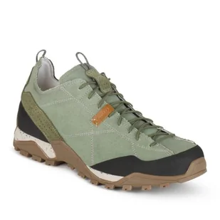 Buty Aku Nativa Canvas 646091 zielone - Buty trekkingowe męskie - miniaturka - grafika 1