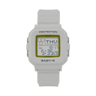 Zegarek Zegarek Baby-G Baby-G  BGD-10K-7ER Biały - Zegarki damskie - miniaturka - grafika 1