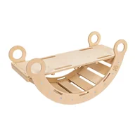 Łóżeczka i kojce - Medium Dream Rocker Naturalne Drewno & Zjeżdżalnia - miniaturka - grafika 1