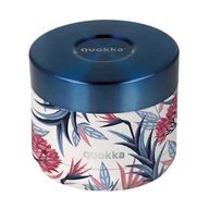 Lunch boxy - Quokka Whim Food Jar - Lunchbox termiczny / termos obiadowy 360 ml (Blue Garden) - miniaturka - grafika 1