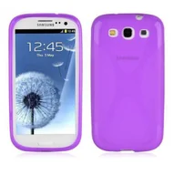 Etui i futerały do telefonów - Etui Cadorabo do Samsung Galaxy S3 / S3 NEO w kolorze MAGNESIUM WHITE etui na telefon komórkowy wykonane z elastycznego silikonu TPU etui Ultra Slim Soft Back Cover Case Bumper - miniaturka - grafika 1