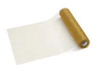 Obrusy i serwetki - Bieżnik złoty siatka Organza dekoracyjna na rolce tiul obrus 9m - miniaturka - grafika 1