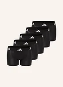 Majtki damskie - Adidas Bokserki Active Flex Cotton, 5 Szt. schwarz - miniaturka - grafika 1