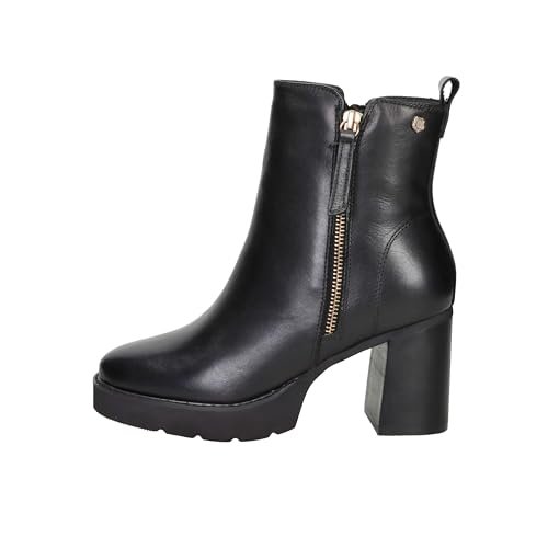 CARMELA 162602, Botki na obcasie damskie, czarne, 36 EU