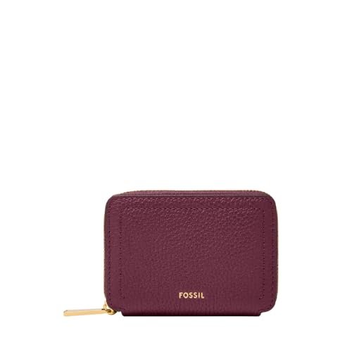 Fossil Damski portfel Logan Bi-Fold, fioletowy, XS