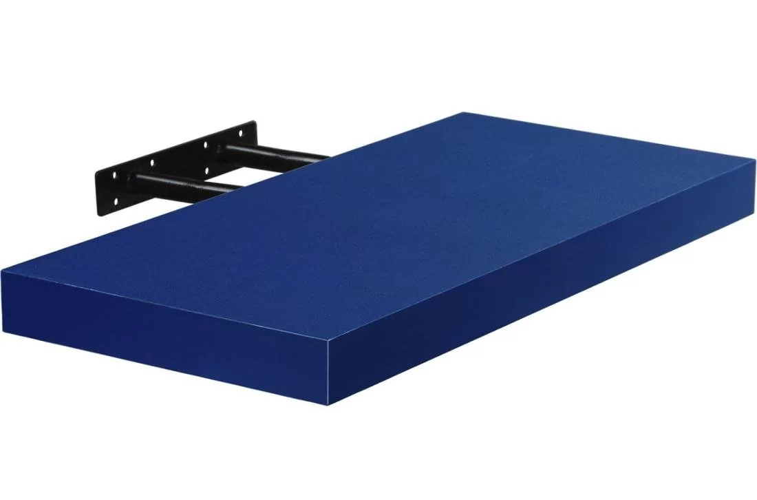 Stilista Półka ścienna Volato wolnowisząca niebieska, 70 cm