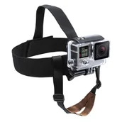 Akcesoria do kamer sportowych - OPASKA SZELKI GŁOWĘ UCHWYT KASK GOPRO HERO 4 2 3 - miniaturka - grafika 1