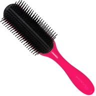 Szczotki i grzebienie do włosów - Denman, D4 Asian Orchid, Szczotka do stylizacji włosów lokowanych, 9 rzędów - miniaturka - grafika 1