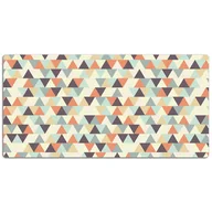 Podkładki na biurko - Duża mata na biurko Małe figury geometryczne 120x60 cm - miniaturka - grafika 1