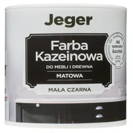 Farby i impregnaty do drewna - Farba kazeinowa 0.5 l Mała czarna Jeger 5904804900120 - miniaturka - grafika 1