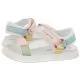 Sandały damskie - Sandały Velcro Sandal White/Multicolor T3A2-32768-0371 X256 (TH744-a) Tommy Hilfiger - miniaturka - grafika 1