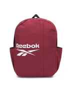Plecaki - Reebok Plecak RBK-004-CCC-05 Bordowy - miniaturka - grafika 1