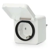 Systemy inteligentnych domów - Inteligentne gniazdko NEDIS SmartLife ZBPO130FWT ZigBee - miniaturka - grafika 1