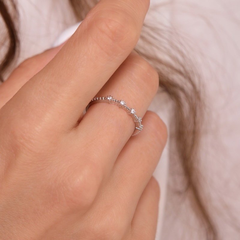 Pierścionek obrączka 