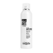 Kosmetyki do stylizacji włosów - Loreal Professionnel Tecni Art Pure Fix Anti-Frizz spray utrwalający 400 ml - miniaturka - grafika 1