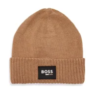 Czapki dla dzieci - BOSS Kidswear Czapka z dodatkiem wełny - miniaturka - grafika 1