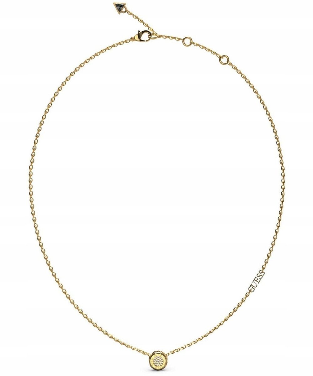 Naszyjnik Guess Matelassé Coin JUBN04593JW Złoty na PREZENT
