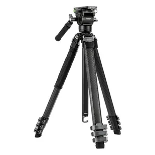 Statyw FOTOPRO Origin Plus Video MH-6A Pro Szaro-czarny - Statywy fotograficzne - miniaturka - grafika 1
