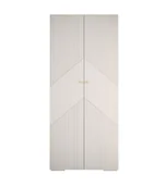 Szafy - Szafa przesuwna Garderoba MANHATTAN RYFEL 2 100 gł. 47 biały - miniaturka - grafika 1