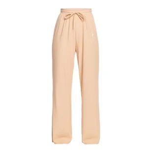 Damskie Spodnie ROXY RISE & VIBE RIB WIDE LEG PANTS ERJNP03556-TGE0 – Beżowy - Spodnie damskie - miniaturka - grafika 1