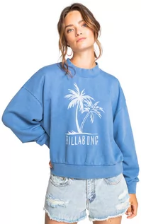 Bluzy dla dziewczynek - Billabong DOS PALMS DUTCH BLUE bluza damska - S - grafika 1