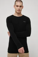 Bielizna sportowa męska - Viking longsleeve funkcyjny Teres kolor czarny gładki - miniaturka - grafika 1