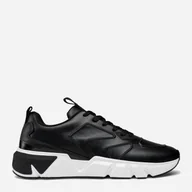 Buty sportowe męskie - Buty sportowe męskie Calvin Klein HMOHM00995 44 Czarno-białe (8719856992750) - miniaturka - grafika 1
