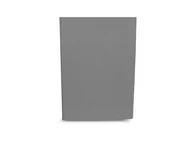 Prześcieradła - Prześcieradło bez gumki, KZ, bawełniane, 160x200 cm, ciemnoszary - miniaturka - grafika 1
