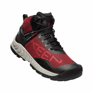 Buty trekkingowe męskie KEEN NXIS EVO MID WP - Buty trekkingowe męskie - miniaturka - grafika 4