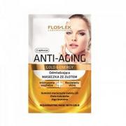 Maseczki do twarzy - Flos-Lek Anti Aging Gold Therapy Maseczka ze złotem 5ml x 2 FLOS-LEK - miniaturka - grafika 1