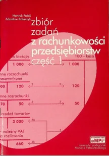 Zbiór zadań z rachunkowości przedsiębiorstw Część 1 - Finanse, księgowość, bankowość - miniaturka - grafika 1