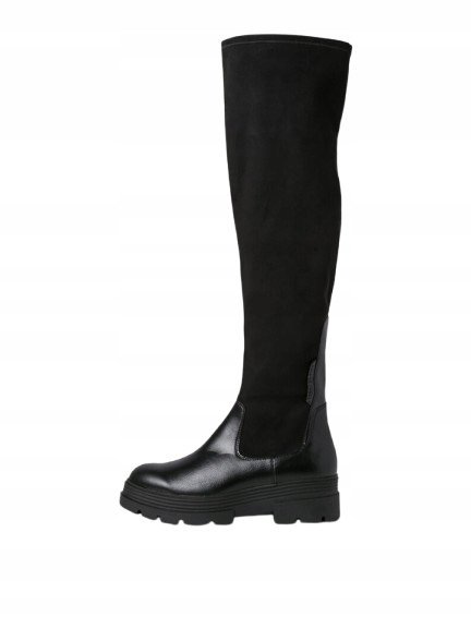 MARCO TOZZI DAMSKIE CZARNE KOZAKI CASUAL 39 ŻPG