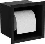 Stojaki i wieszaki na papier toaletowy - Mexen X-Wall-P uchwyt na papier toaletowy, czarny - 1973 - miniaturka - grafika 1