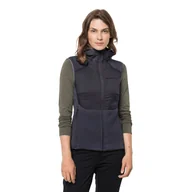 Kamizelki damskie - Kamizelka z kapturem TASMAN HYBRID VEST graphite - XL - miniaturka - grafika 1
