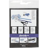 Zabawki kreatywne - Creativ Company A/S Folia termokurczliwa, zwierzęta, 4 arkusze - miniaturka - grafika 1