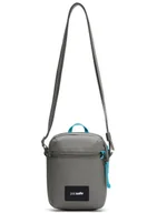 Torby męskie - Torebka antykradzieżowa Pacsafe GO Micro Crossbody - stone - miniaturka - grafika 1