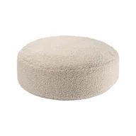 Fotele i pufy dla dzieci - Jasnobrązowy dziecięcy worek do siedzenia z materiału bouclé Round – Wigiwama - miniaturka - grafika 1