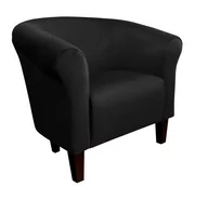 Fotele - ATOS Fotel Milo MG19 nogi venge czarny - miniaturka - grafika 1