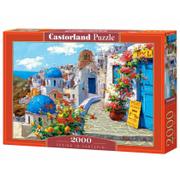 Puzzle - Castorland 2000 EL. Wiosna w Santorini 200603 - miniaturka - grafika 1