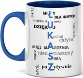 Kubki - Kubek motywacyjny z nadrukiem imieniem ŁUKASZ - miniaturka - grafika 1