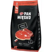 Sucha karma dla psów - Pan Mięsko Wołowina z Koziną M 20kg - miniaturka - grafika 1