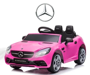 Milly Mally Pojazd na akumulator Mercedes-Benz SLC Pink - Pojazdy elektryczne dla dzieci - miniaturka - grafika 1